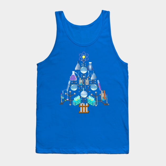 Oh Chemist Tree, Oh Christmas Tree Tank Top by Gravityx9